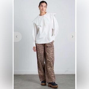 Damson madder rafe pants leopard